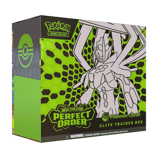 [PREORDER] Pokémon TCG: Mega Evolution Perfect Order Elite Trainer Box (Pokémon Center Exclusive)